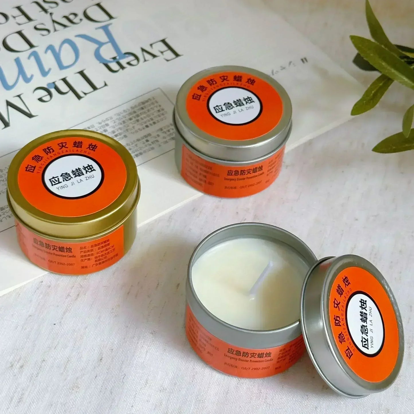 Emergency Candles – Windproof, Smokeless, Reliable Lighting for Power Outages