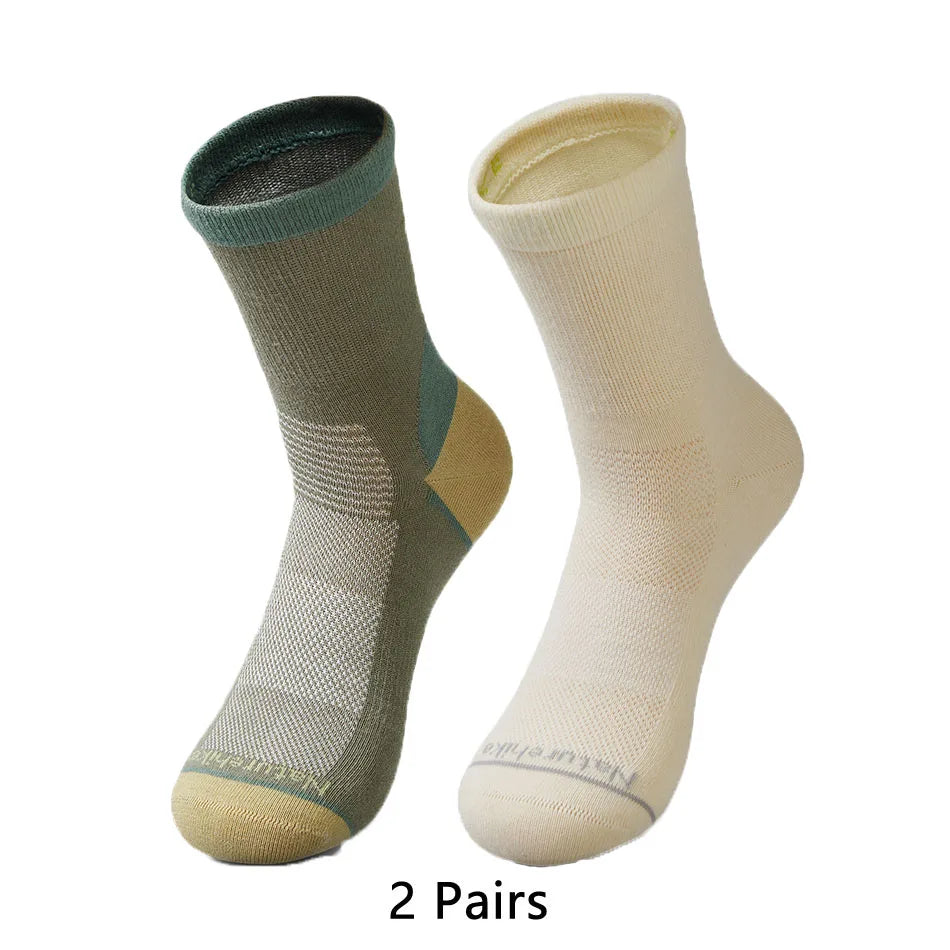 Naturehike Socks – Quick-Drying Right Angle Mid-Calf Socks for Running, Hiking & Mountaineering