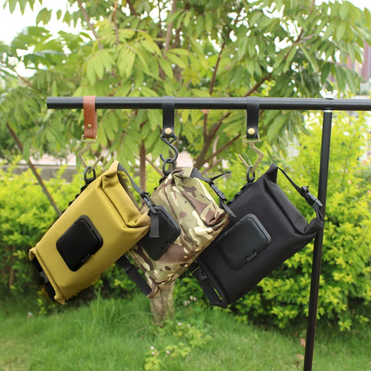 Oxford Cloth Outdoor Wet Wipes Bag - Portable Dispenser | Hangable Design | Perfect for Travel & Everyday Use