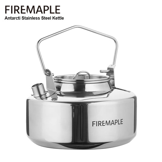 Fire Maple Antarcti Stainless Steel Camping Kettle – S304 Durable Teapot for Bushcraft & Backpacking