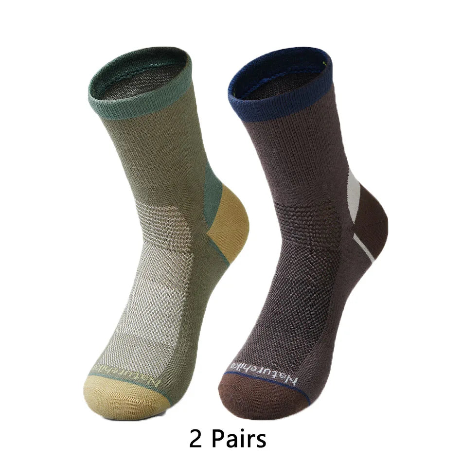 Naturehike Socks – Quick-Drying Right Angle Mid-Calf Socks for Running, Hiking & Mountaineering