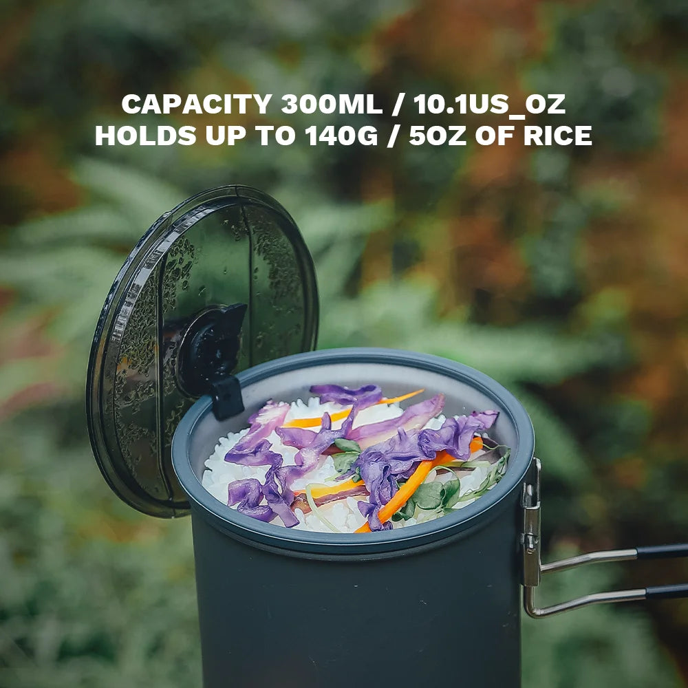 Fire-Maple Petrel Micro‑Pressure Rice Cooker – Ultralight Portable Cooking Cup (300ml) for G3 Pot