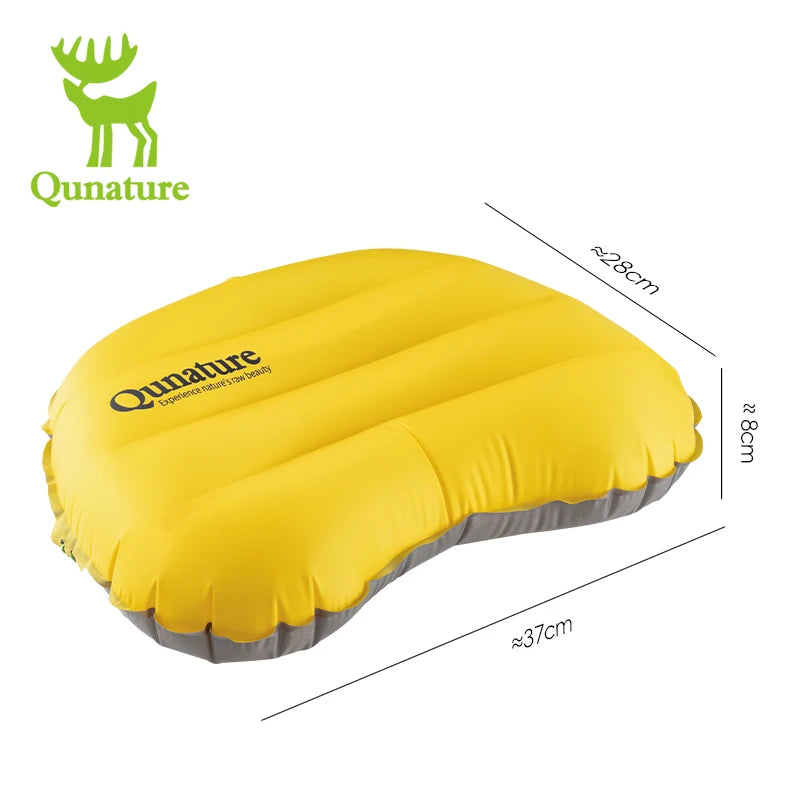 Qunature Inflatable Camping Pillow – Lightweight & Comfortable Camp Pillow