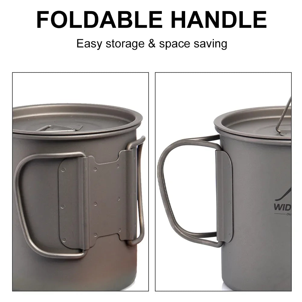 Camping Mug Titanium Cup – Lightweight and Robust