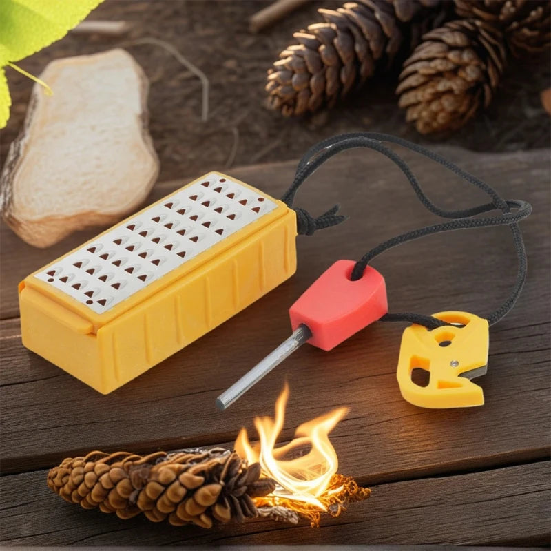 Lightweight Tinder Maker with Fire Starter – Portable Survival Tool for Outdoor & Emergency Use