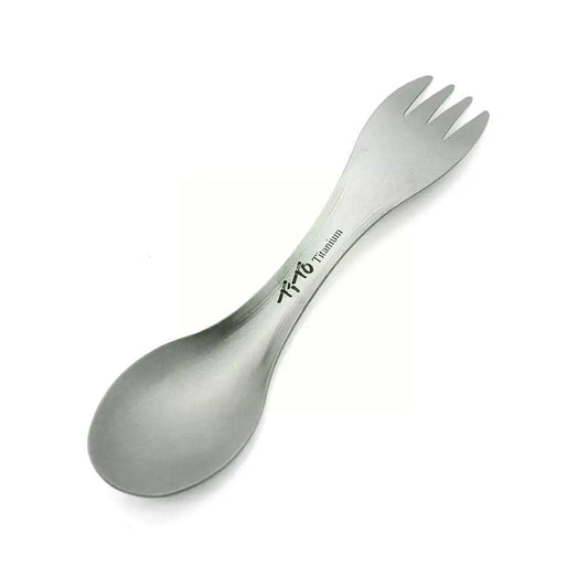 Titanium Spork Spoon – Ultralight 2-in-1 Cookware for Outdoor Adventure
