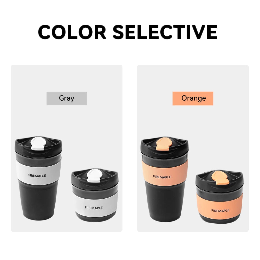 ☕ Fire Maple Silicone Collapsible Coffee Cup (350ml)