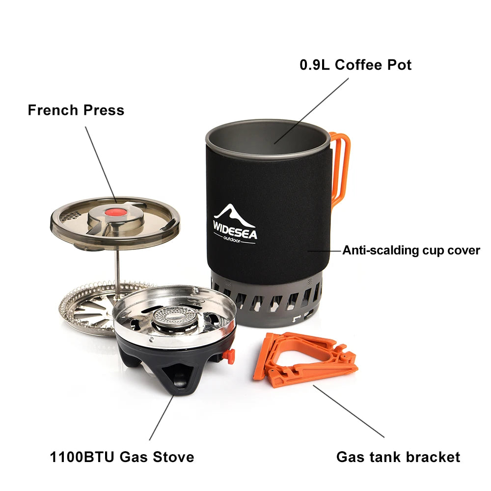 Camping Cooking System & Cookware Set