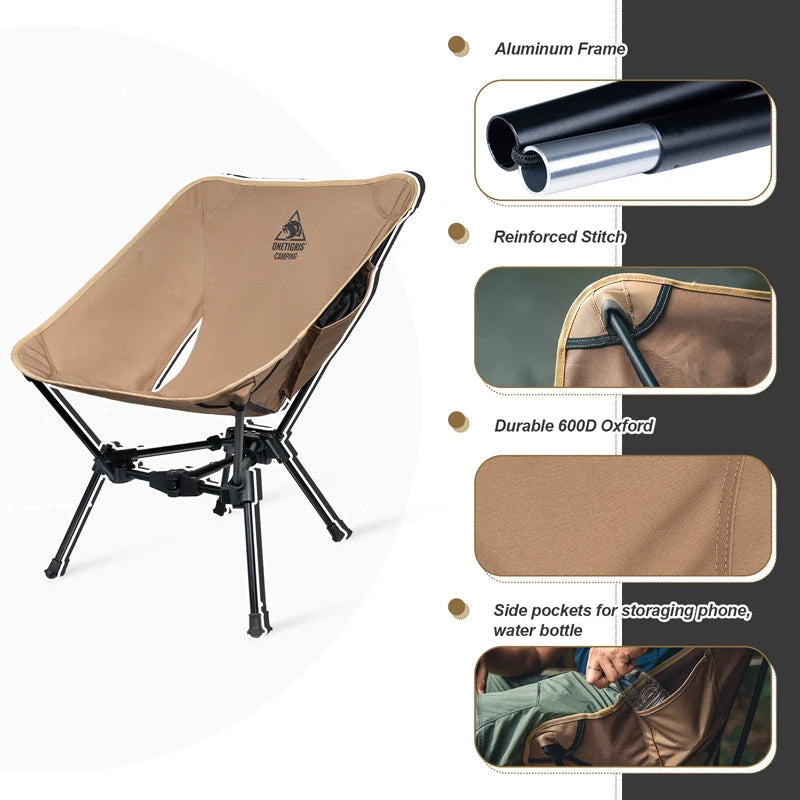 OneTigris Tigerblade Camping Chair – Rugged Comfort, Anywhere You Roam