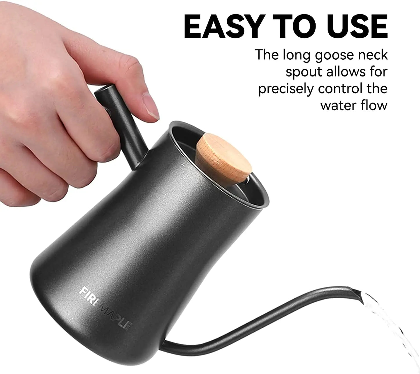 Fire Maple Orca Pour Over Kettle — Precision Brewing Meets Outdoor Elegance