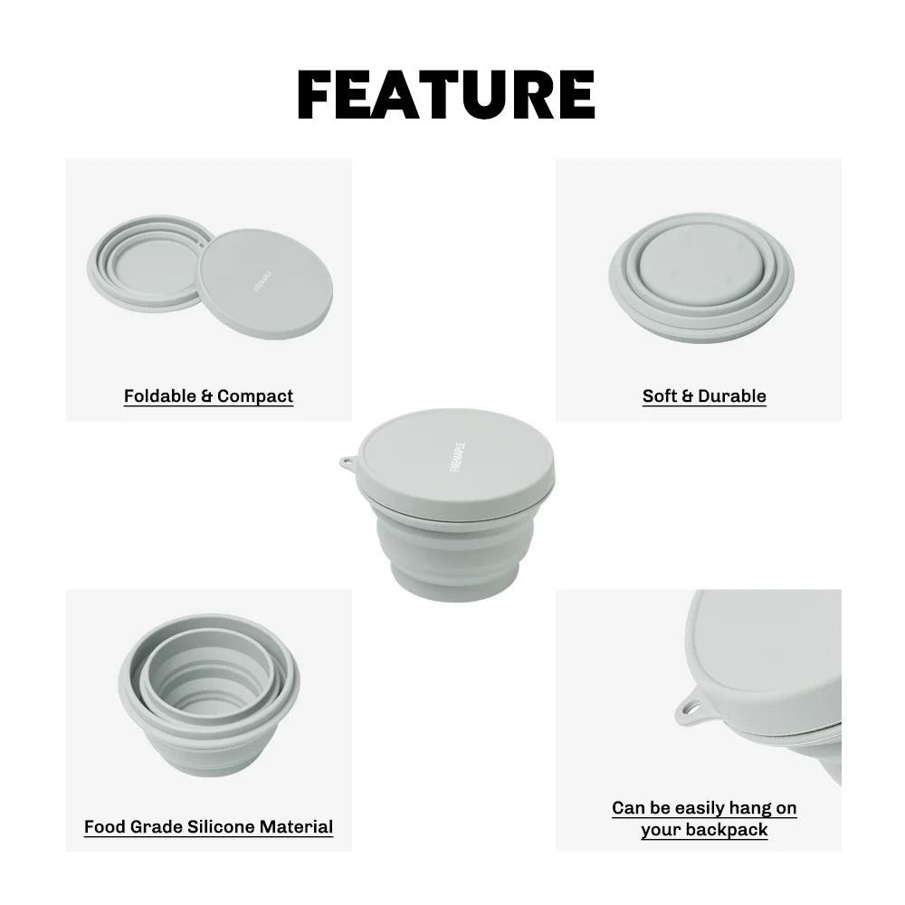 Fire-Maple Collapsible Silicone Bowl