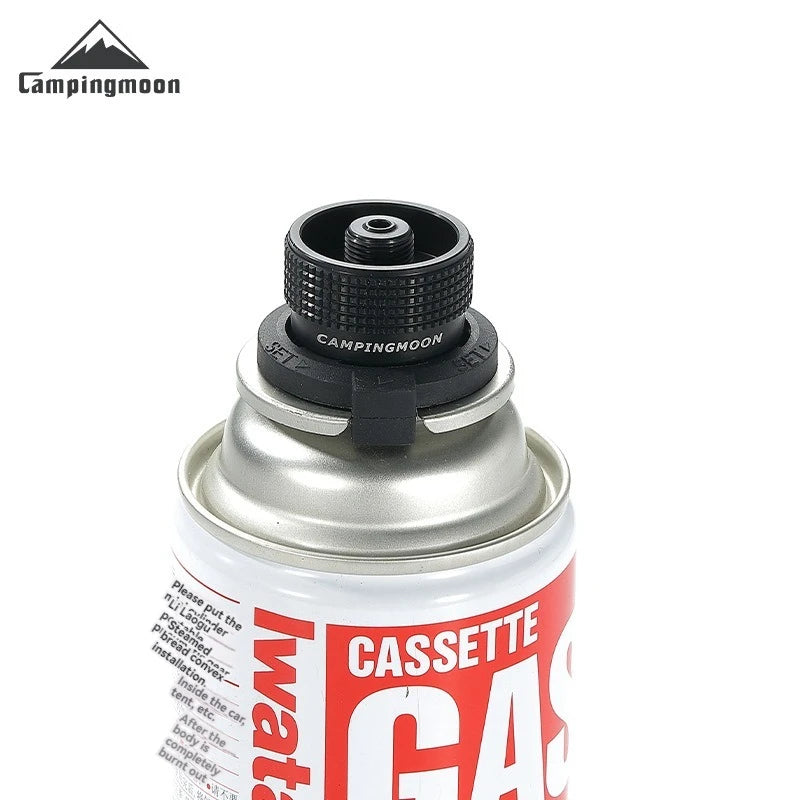 CAMPINGMOON BKZ11 Gas Adapter – Card-Type Long Gas Tank to Flat Gas Stove Converter