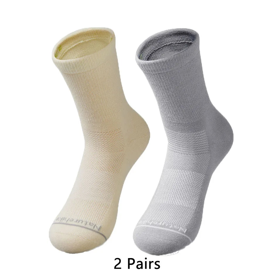 Naturehike Socks – Quick-Drying Right Angle Mid-Calf Socks for Running, Hiking & Mountaineering