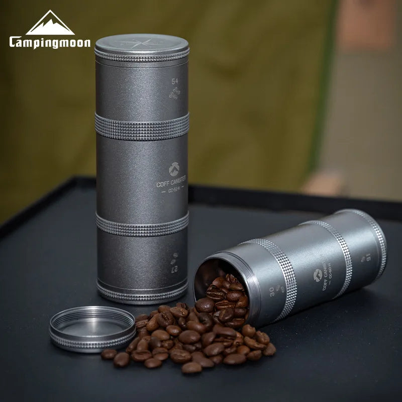 CAMPINGMOON Travel Coffee & Tea Storage Can – Outdoor Essentials