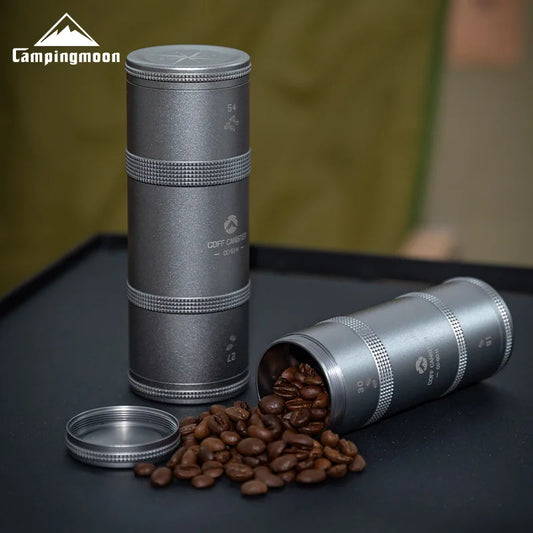 CAMPINGMOON Travel Coffee & Tea Storage Can – Outdoor Essentials