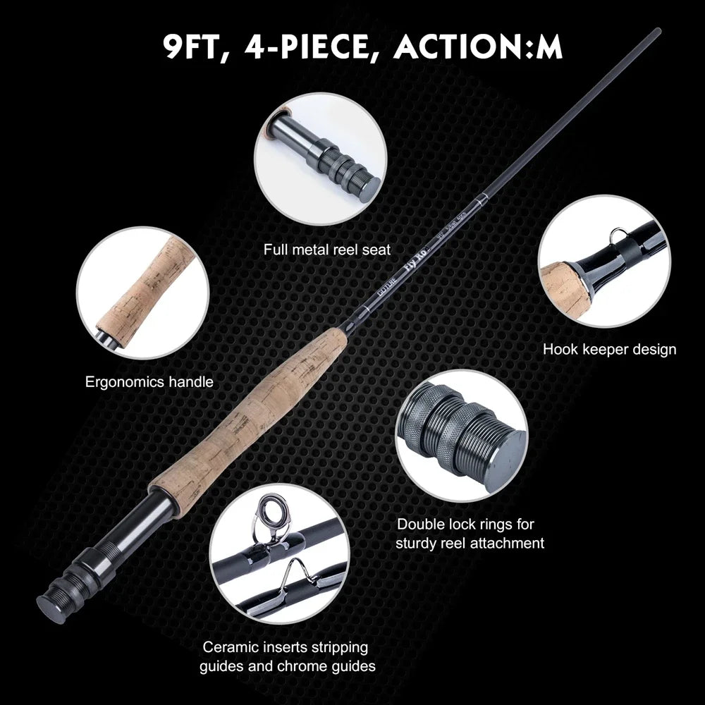 Goture Fly Fishing Rod and Reel Combo – 2.7m (9FT)