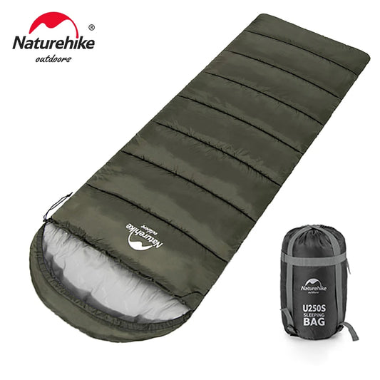 ❄️ Naturehike Ultralight Winter Cotton Sleeping Bag – Spliceable Double Sleeping Bag for Cold Weather Camping