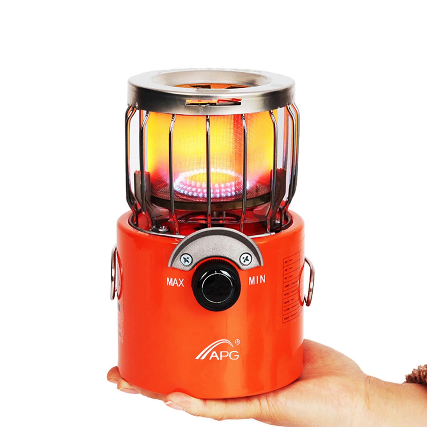 Portable 2000W Gas Heater with 1M Gas Pipe – Outdoor Camping Stove & Heater for Ice Fishing, Hiking, and Tents