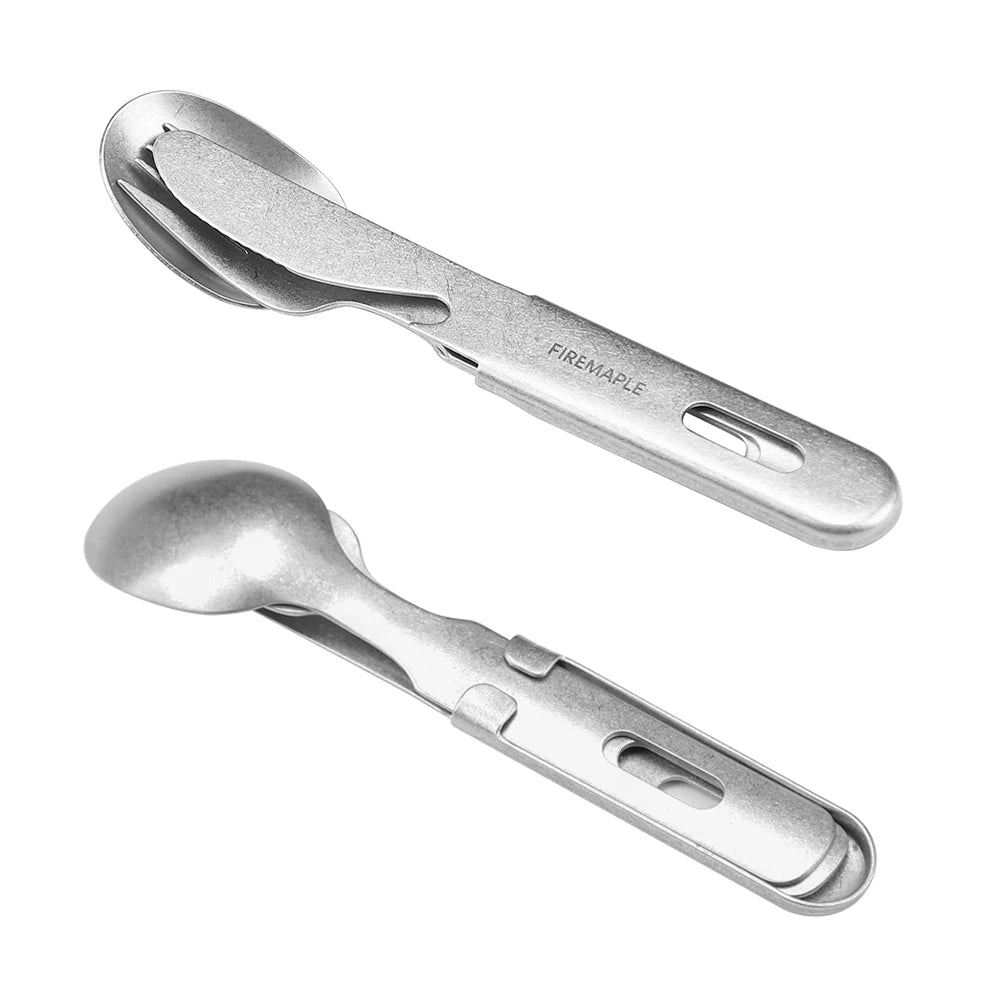 Fire-Maple Antarcti 3-in-1 Utensils Set – Fork, Knife & Spoon Combo