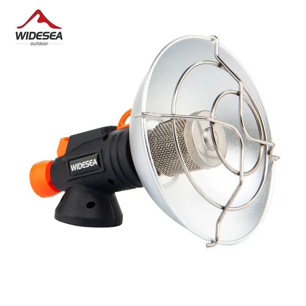 Widesea Camping Heater – Portable Stainless Steel Outdoor Fireplace & Gas Burner for Winter Camping, Hiking & Survival