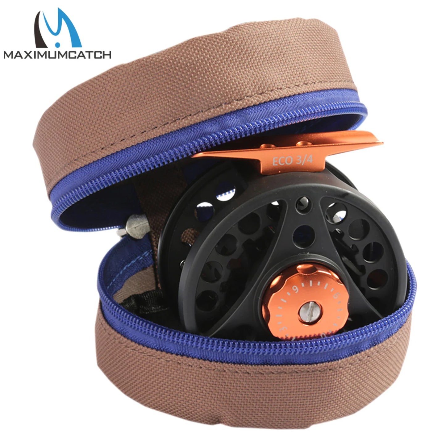 Maximumcatch Neoprene Fly Reel Bag – Protective Pouch for 3–8WT Fly Reels