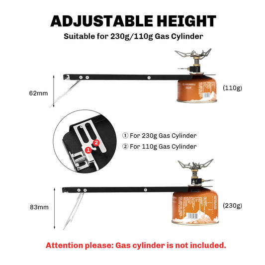 Fire Maple Petrel Ultralight Camping and Backpacking Table – Featherweight Functionality for Solo Adventures