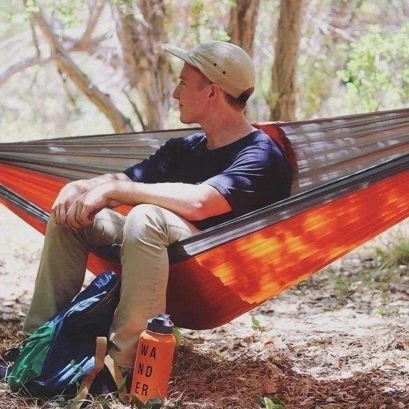 Rugged Camping Hammock – High-Strength Nylon to Rest Anywhere