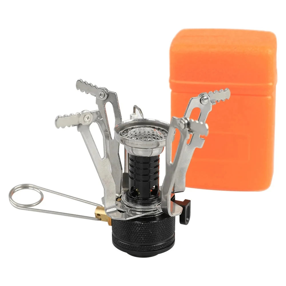 Ultralight Portable Camping Stove – Adjustable Valve for Backpacking & Outdoor Adventures
