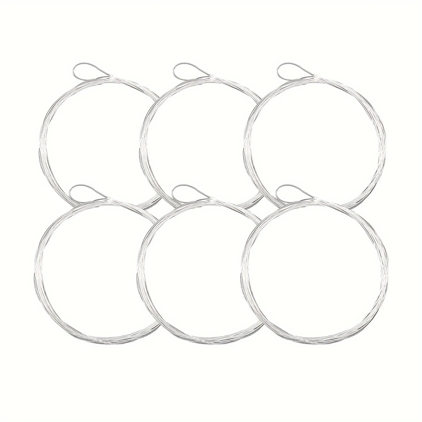 Aventik Pre-Tied Loop Clear Tapered Fly Fishing Leader – 6-Pack