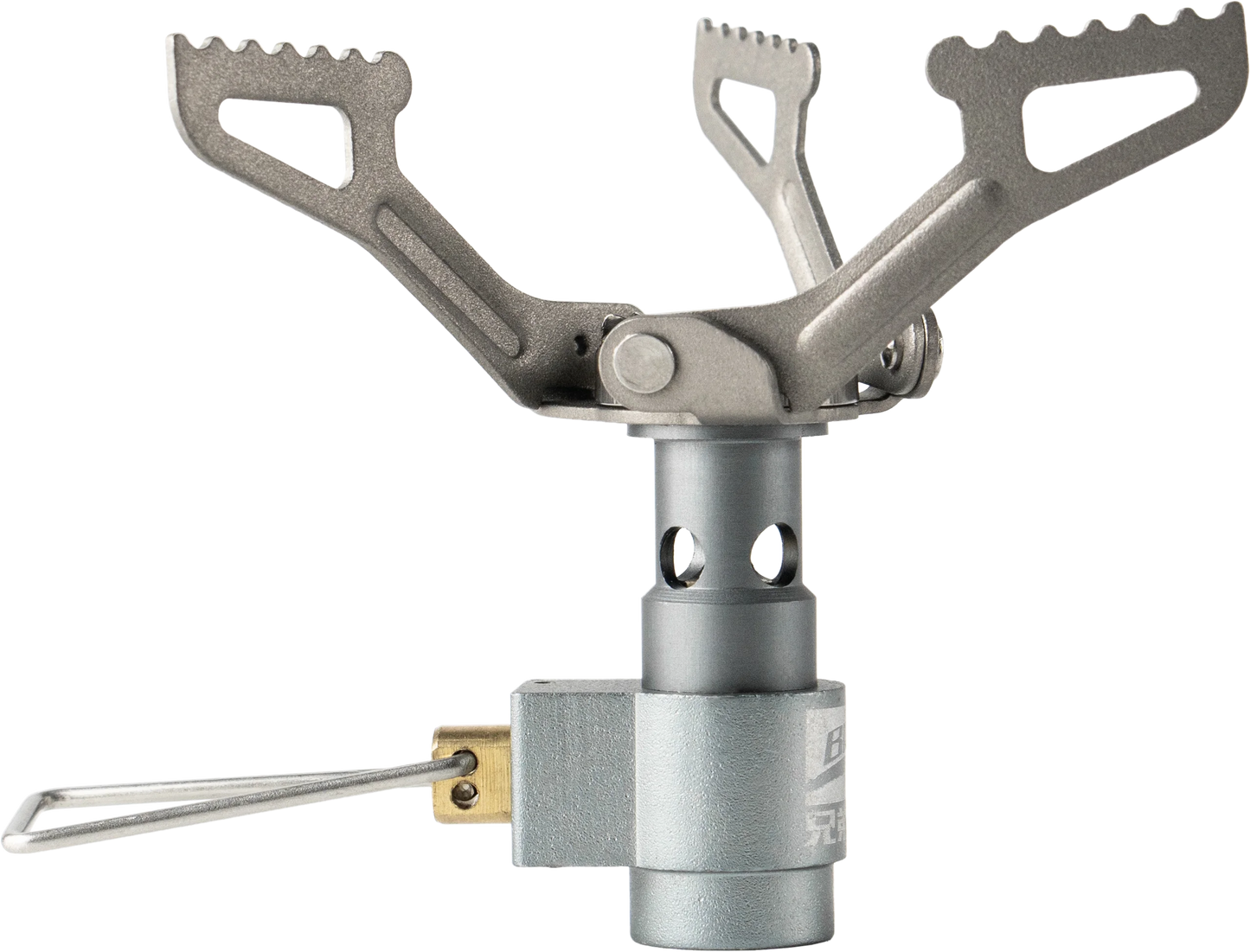 BRS-3000T Titanium Mini Camping Gas Burner – Ultra-Light Pocket Stove for Outdoor Cooking