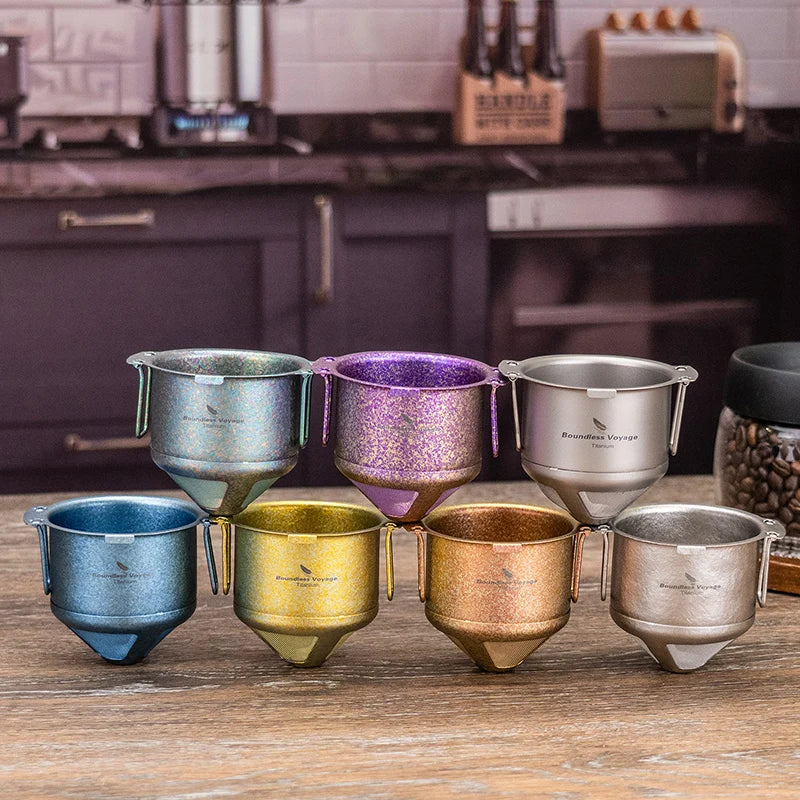 Boundless Voyage Titanium Reusable Coffee Filter – Ti6002P