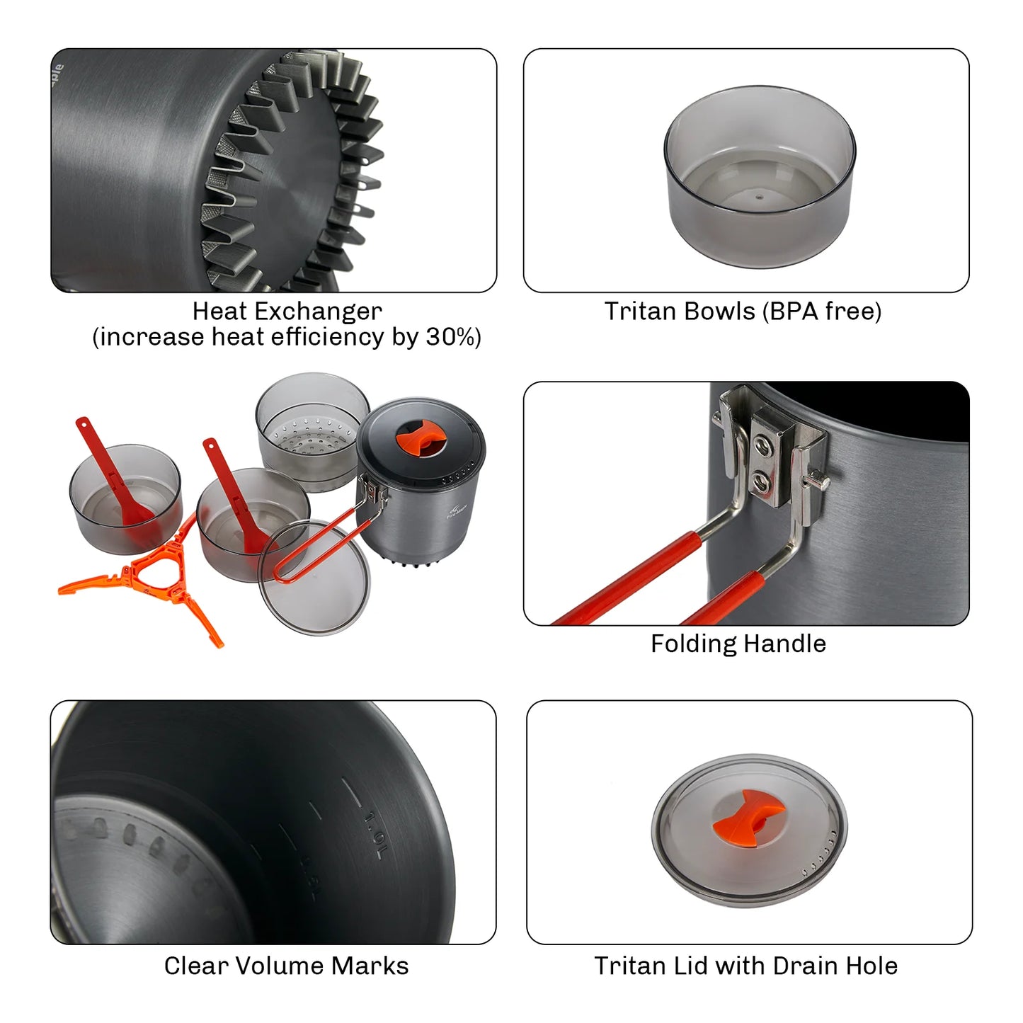 Fire Maple Island Steamer Kit – All-in-One Outdoor Cooking Powerhouse