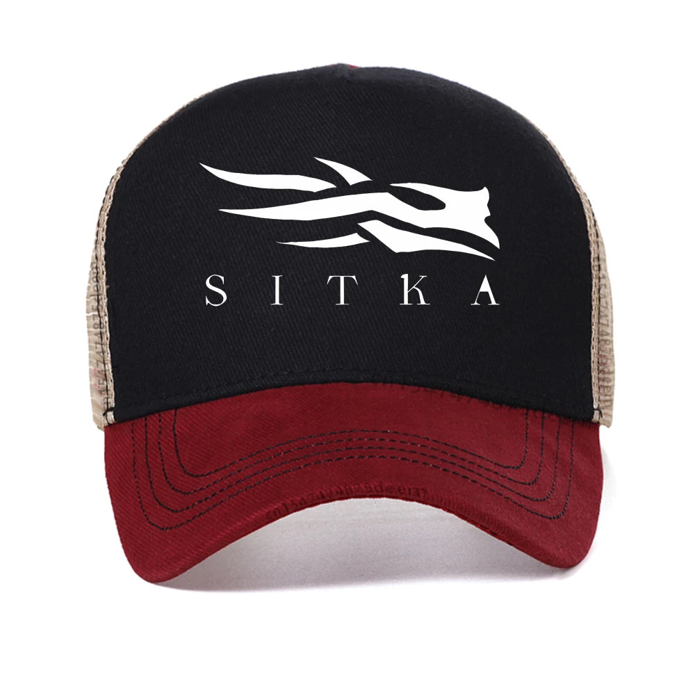 SITKA Letter Printed Baseball Cap