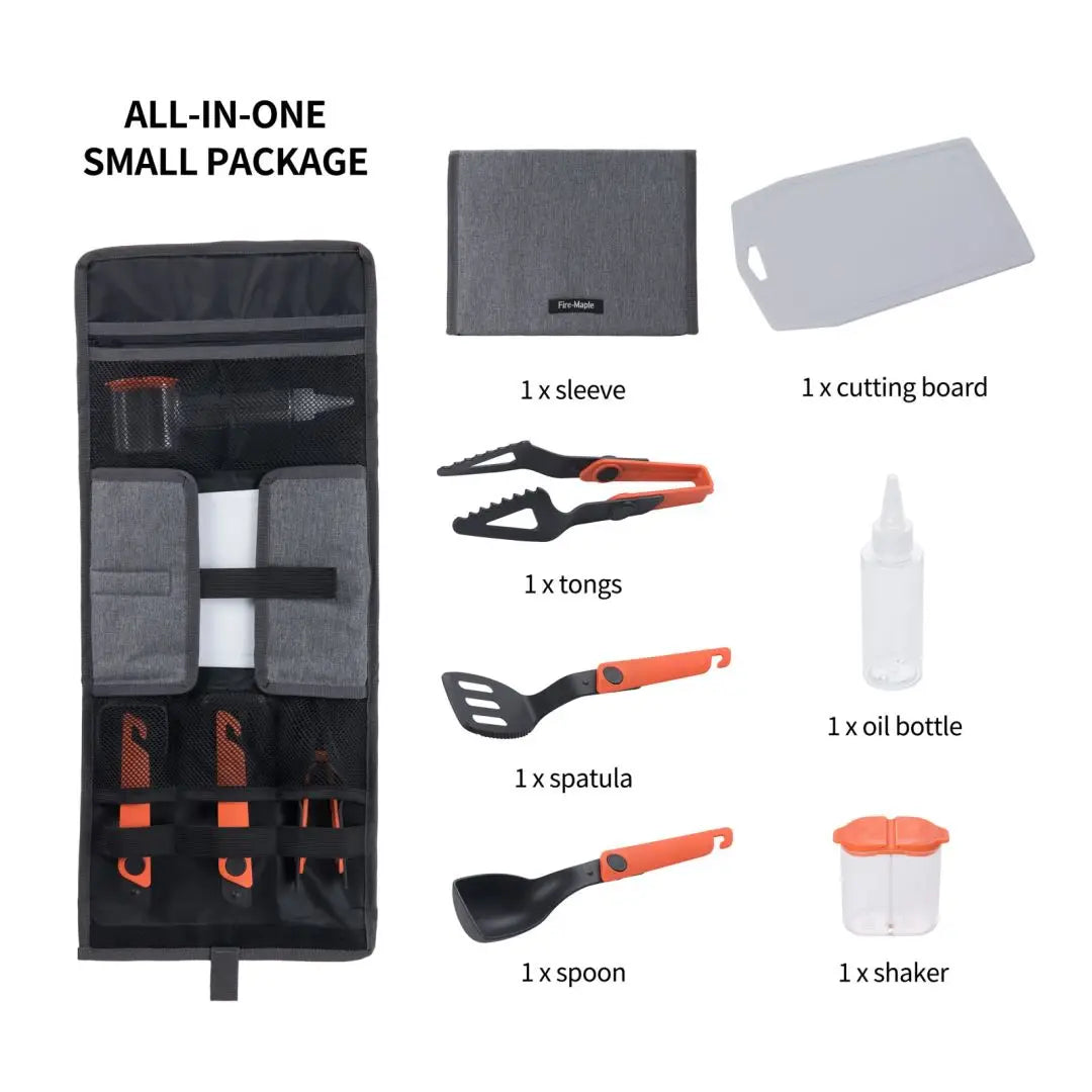Fire Maple Chef Cooking Utensil Kit – Your Portable Outdoor Kitchen Companion