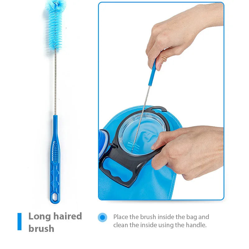 4-in-1 Hydration Bladder Cleaning Kit – Essential Outdoor Water Bag Maintenance Tools