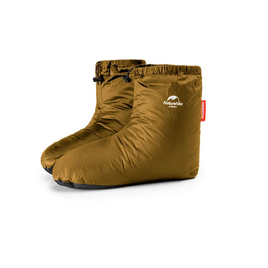 Naturehike Goose Down Slipper Boots – Waterproof, Windproof Thermal Footwear for Winter Camping, Hiking & Fishing
