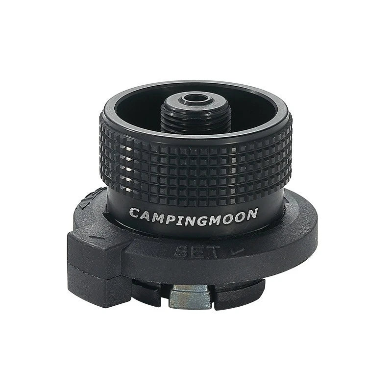 CAMPINGMOON BKZ11 Gas Adapter – Card-Type Long Gas Tank to Flat Gas Stove Converter