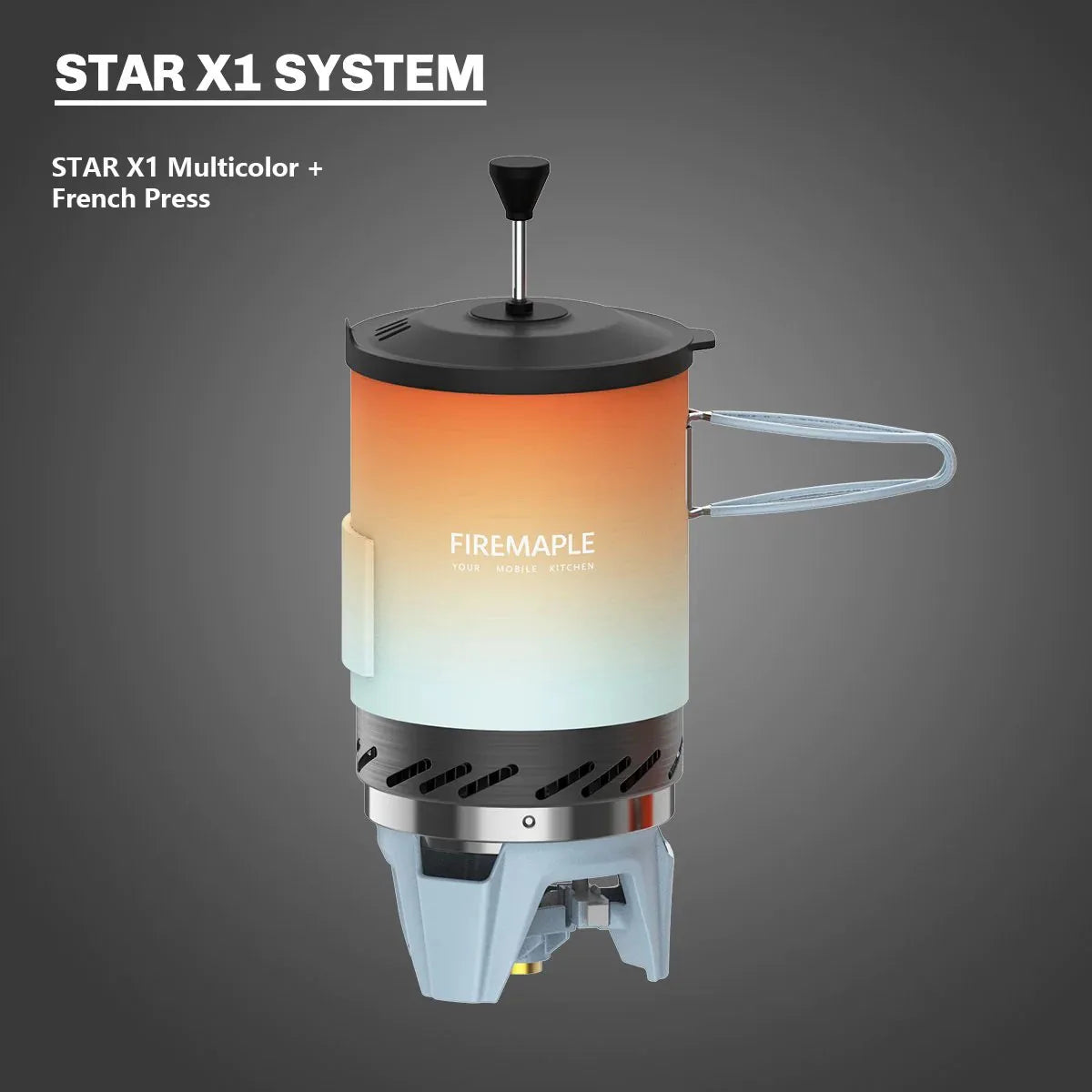 Fire Maple Star French Press Coffee Filter – Compatible with Star X1/X2/X3 Cooking Systems