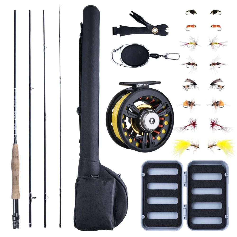Goture Fly Fishing Rod and Reel Combo – 2.7m (9FT)