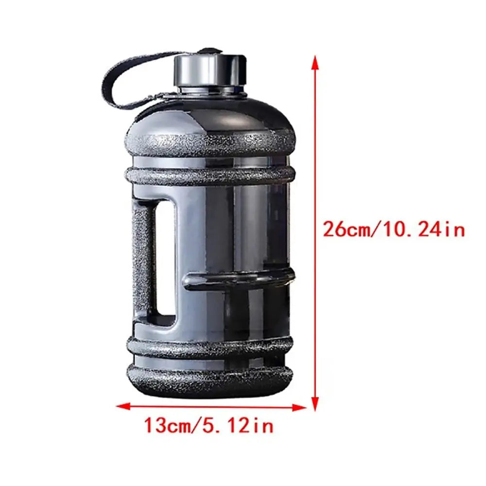 2L Large‑Capacity Bottle -Durable PETG Gallon Water Bottle with Handle & Shaker Function