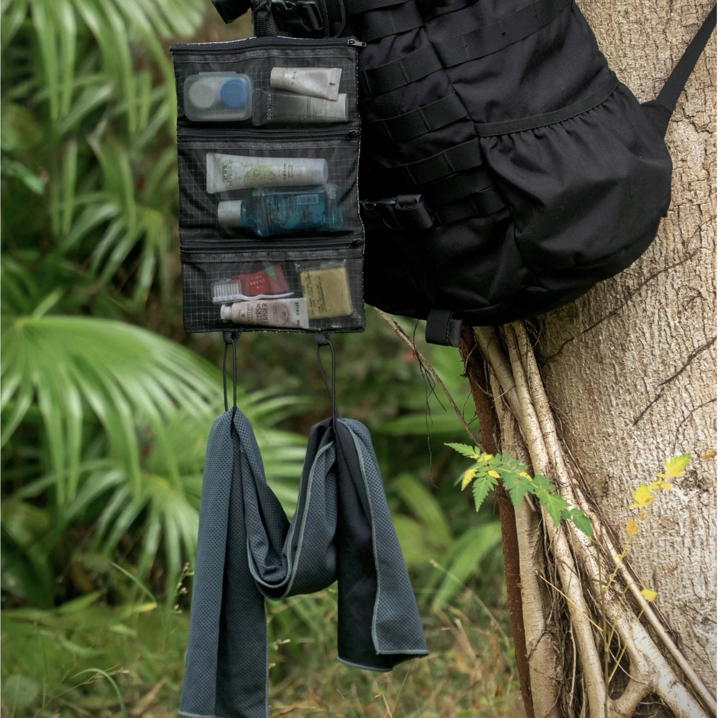HODRGEAR Ultralight Toiletries Organizer – UHMWPE Gridstop
