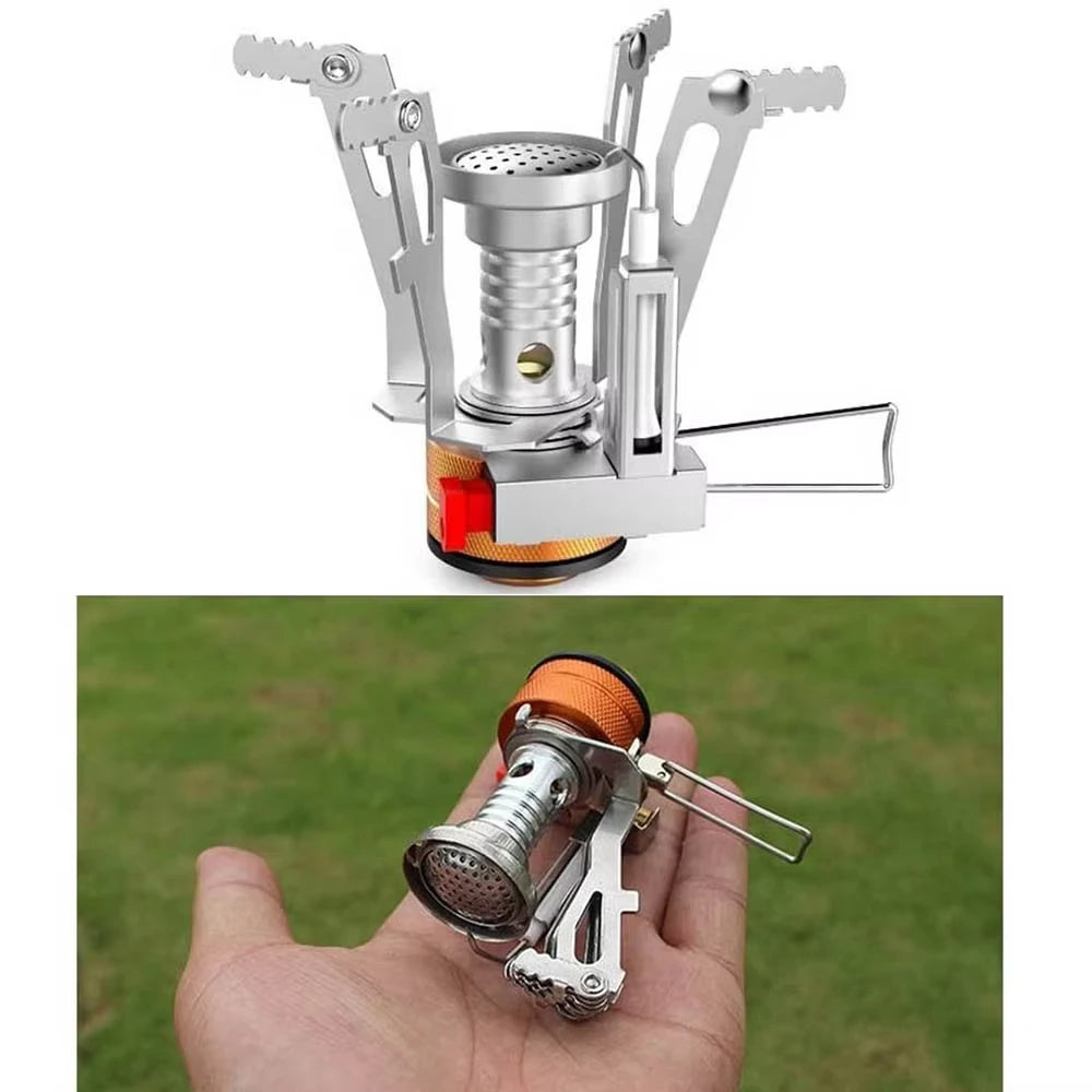 Ultralight Portable Camping Stove – Adjustable Valve for Backpacking & Outdoor Adventures