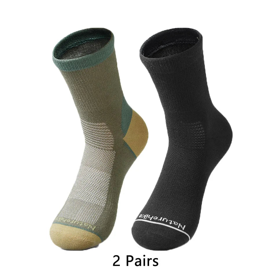 Naturehike Socks – Quick-Drying Right Angle Mid-Calf Socks for Running, Hiking & Mountaineering