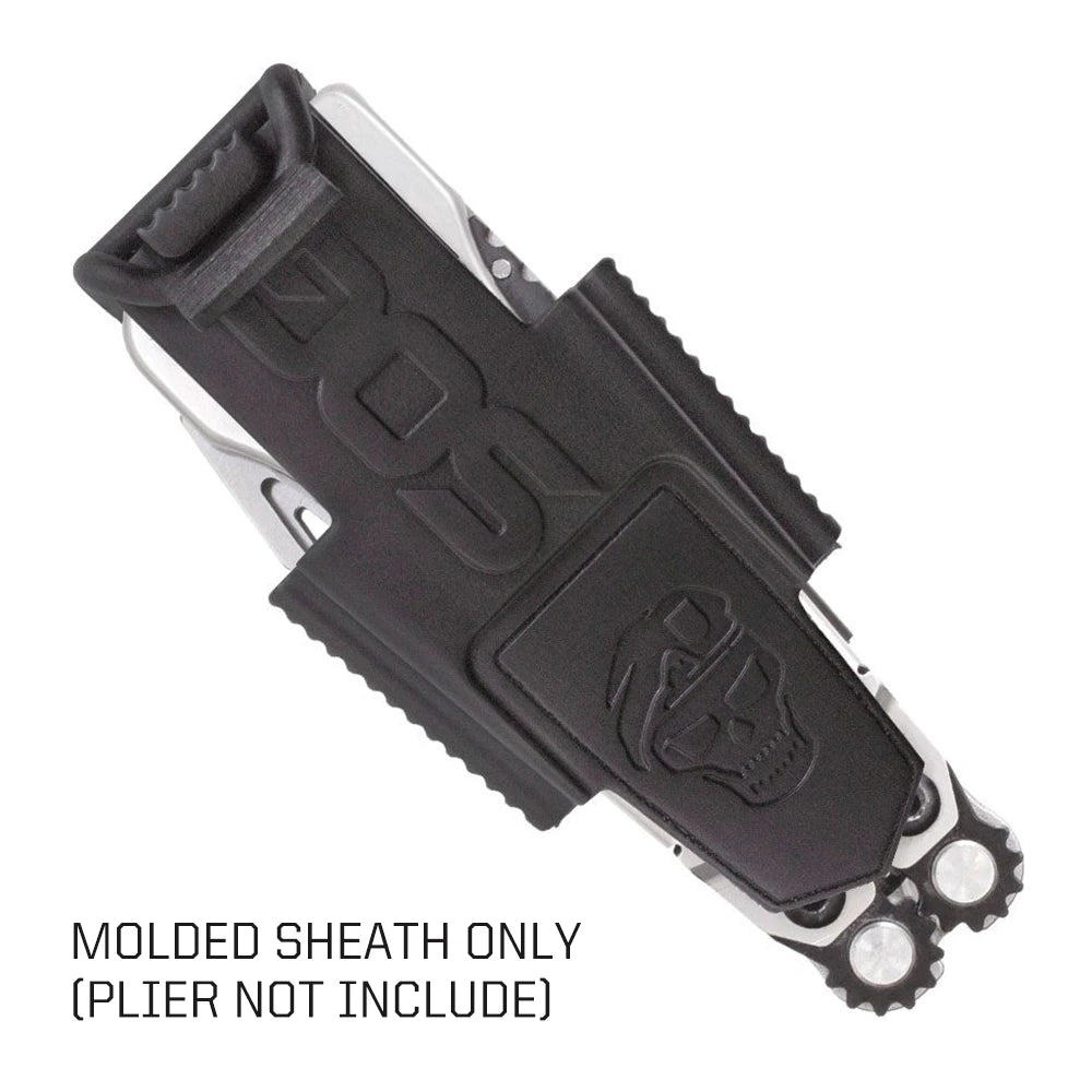 SOG Durable Nylon Belt Sheath – Compact Multi-Tool Pouch with Secure Snap Closure & Back Clip for EDC