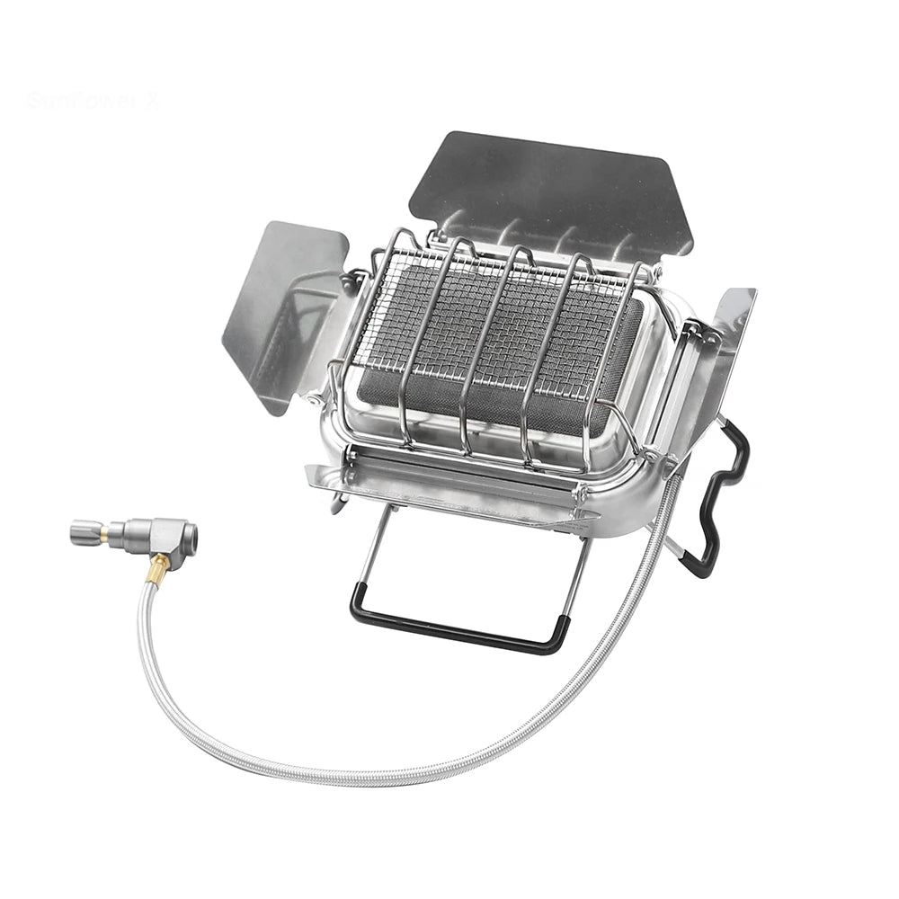 Fire Maple Sunflower X Gas Camping Stove – Multi-Function Infrared Heater & Burner for Outdoor Cooking & Warmth