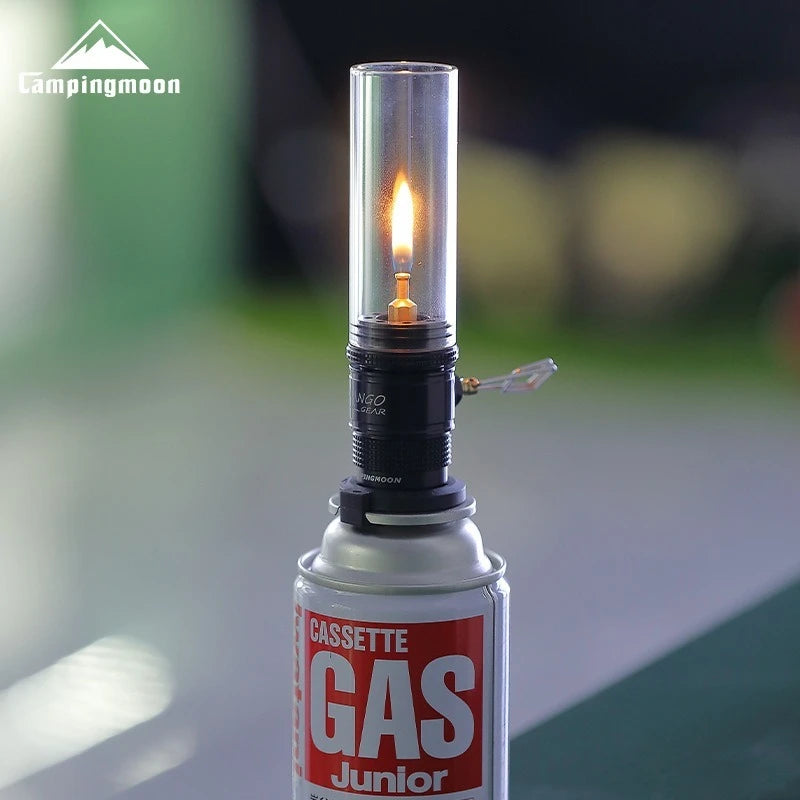 CAMPINGMOON BKZ11 Gas Adapter – Card-Type Long Gas Tank to Flat Gas Stove Converter