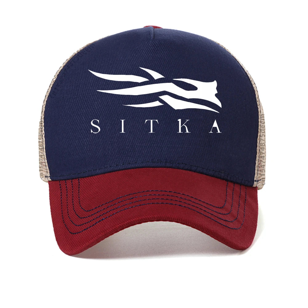 SITKA Letter Printed Baseball Cap