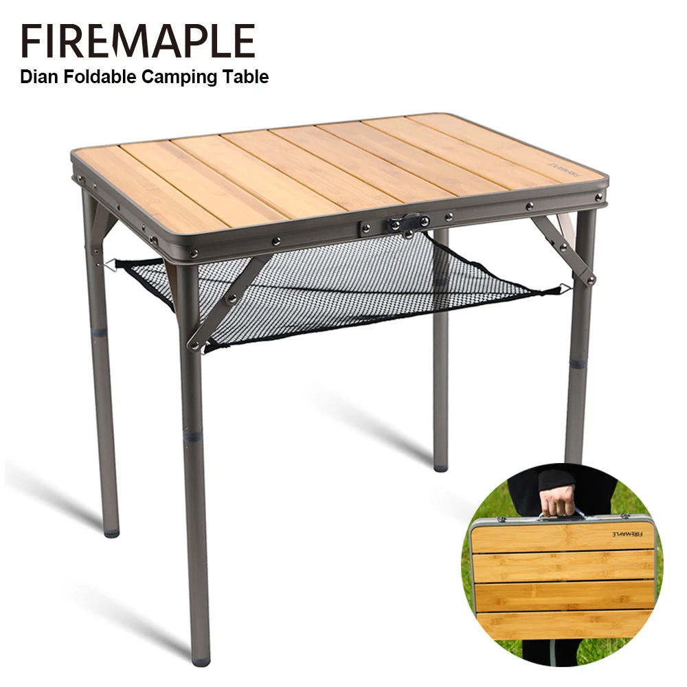 Fire Maple Dian Camping Table – Compact Strength Meets Natural Style