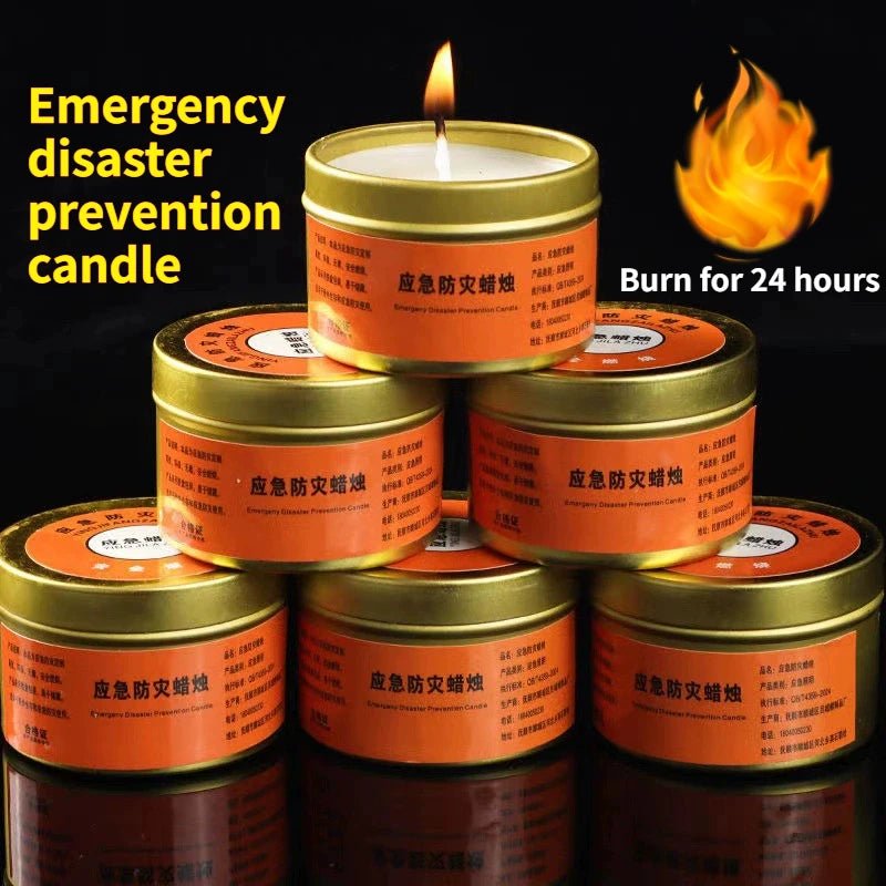 Emergency Candles – Windproof, Smokeless, Reliable Lighting for Power Outages