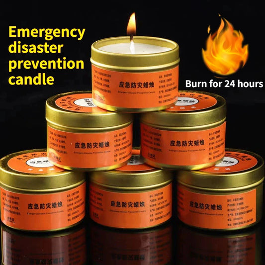 Emergency Candles – Windproof, Smokeless, Reliable Lighting for Power Outages